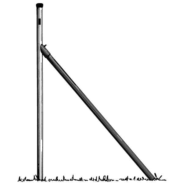 Jambe de force pour poteau Jambe de force pour poteau