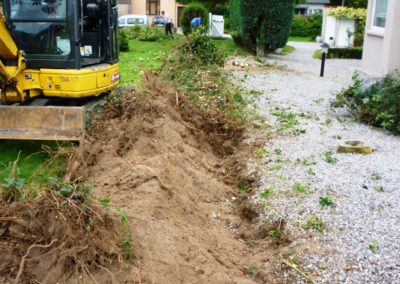 Clôture brise-vue - Travaux d'aménagement