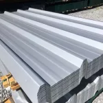 Tôles profilées claires